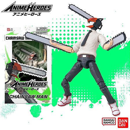 Action Figure Chainsaw Man Bandai Anime Heroes