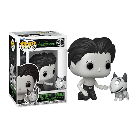 Funko Pop! Disney Frankenweenie - Victor com Sparky