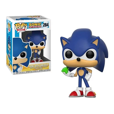 Funko Pop! Games - Sonic com Esmeralda
