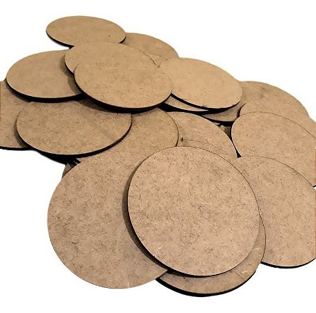 Kit 10 bolachas de 16 cm em mdf de 6 mm - 70% DE DESCONTO