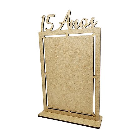 Kit 35 Porta-Retrato 15 Anos Mdf Lembrança Decoração Festas