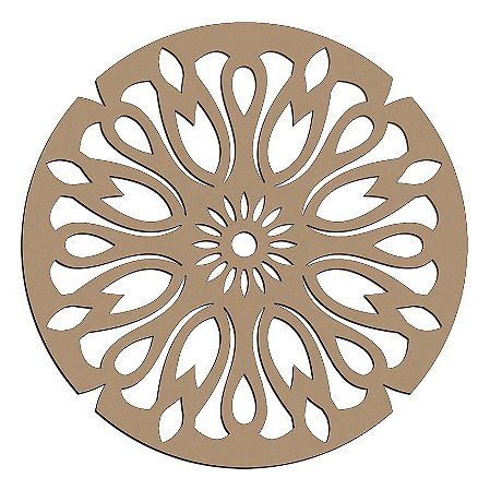 Mandala de Mdf Vitro - Mand-057