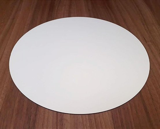 Sousplat em mdf - 31x31 cm - Modelo PREMIUM - Face Mdf Branco