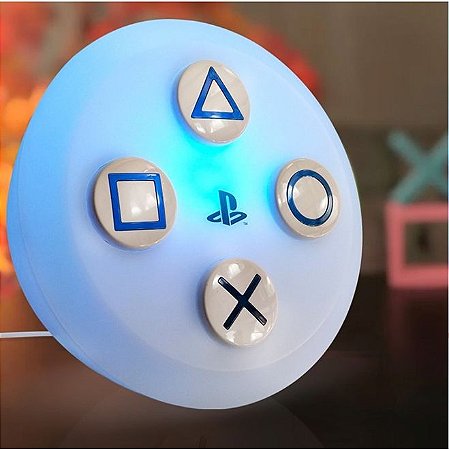 Luminária Playstation Controle PS5 Oficial