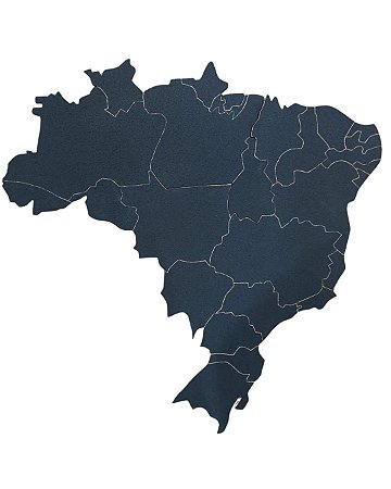 Mural Cortiça Mapa do Brasil