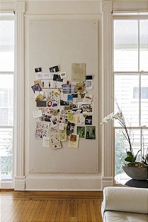 kit 5 Paineis Cortiça Linho