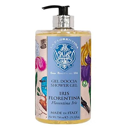 Gel Para Banho Íris La Florentina 750ml - Importado – com toque perfumado e delicado