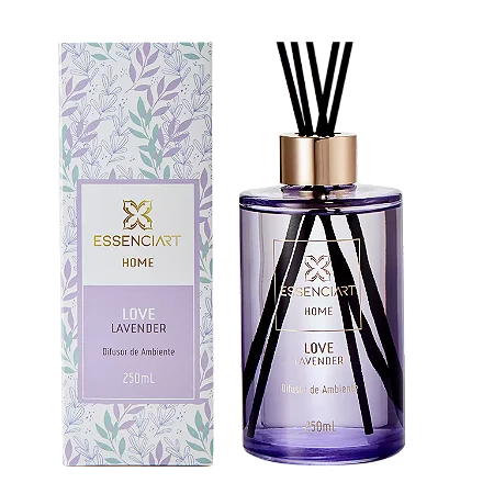 Difusor de aromas - Love Lavanda 250ml – para impressionar no dia a dia