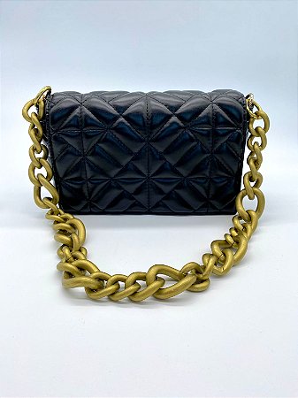 Bolsa Pillow Corrente - Preto