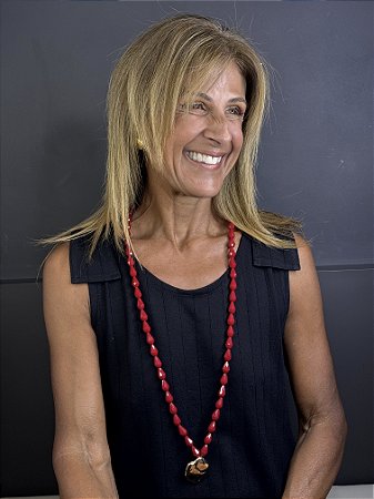 Colar Longo Resina