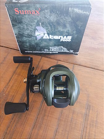 Carretilha Sumax Atenas 7000 verde Drag 15lbs