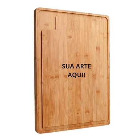 Tábua Premium Bambu 52X37CM - Personalizada