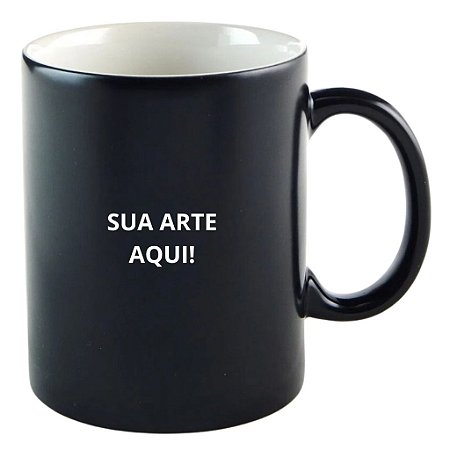 Caneca Cerâmica Mágica 325ml Personalizada