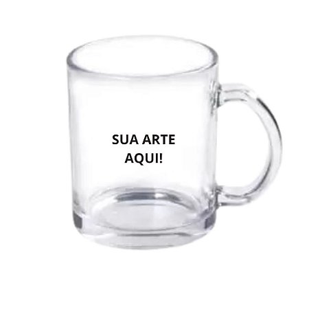 Canecas de Vidro para Personalizar