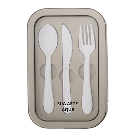 Marmita Hermética Plástica 1L Personalizada