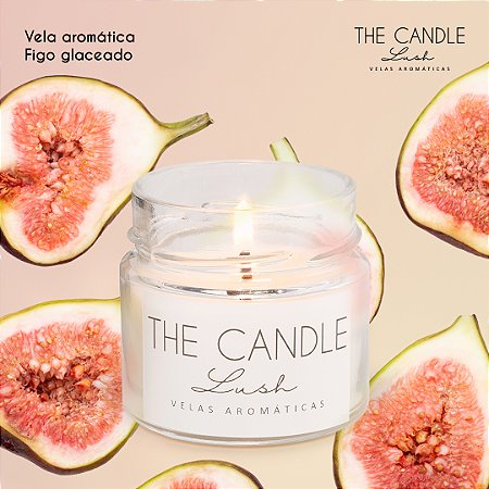 Vela Classic Lush Figo Glaceado - 140g
