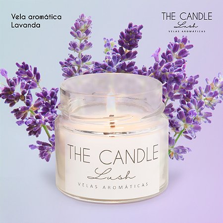 Vela Classic Lush Lavanda - 140g