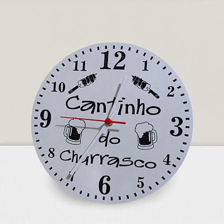 Relógio de Parede em mdf