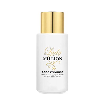 Paco Rabanne Lady Million Loção Hidratante 200ml Feminino