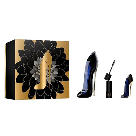 Carolina Herrera Coffret Good Girl Edp 80ml +  Máscara de Cílios + Miniatura Feminino
