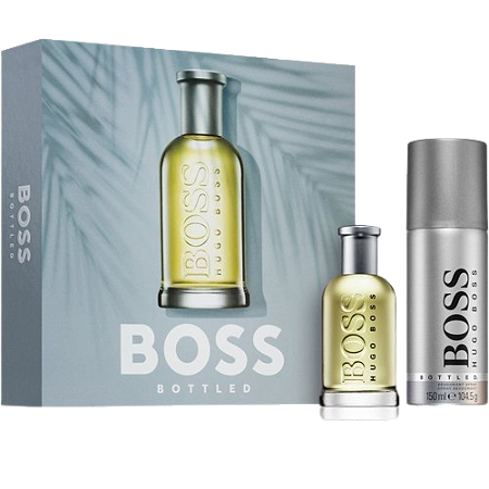 Hugo Boss Coffret Bottled Edt 50ml Desodorante Spray 150ml Masculino LS Perfumaria