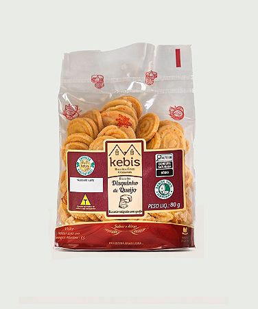 Biscoito Disquinho de Queijo 80g