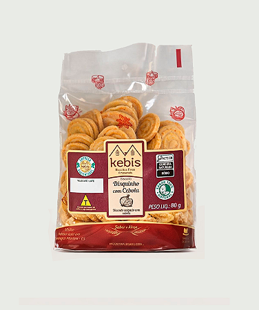 Biscoito Disquinho de Cebola 80g