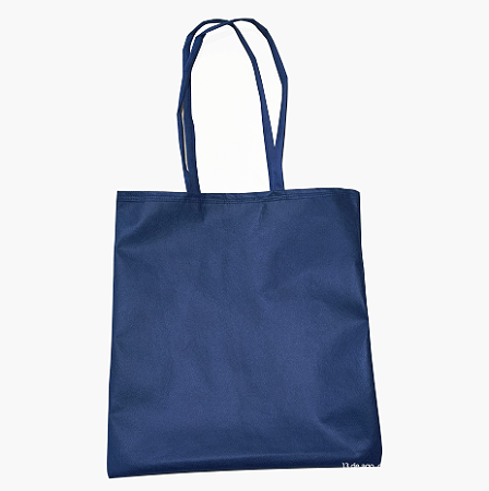400 Bolsa em TNT 33x35cm, GR40 com estampa (* logo) alça preta