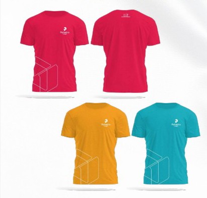 Camiseta manga curta poliedro
