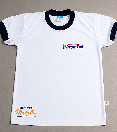 Camiseta manga curta Mater dei AZUL MARINHO ou branca