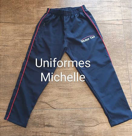 calça microfibra mater dei