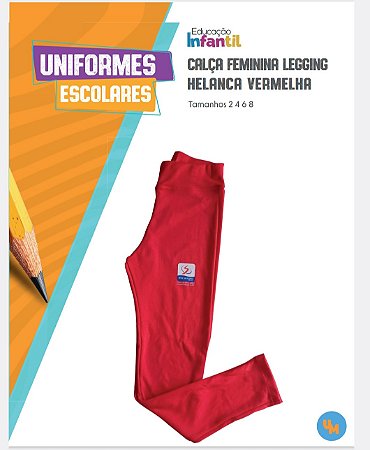 Calça legging Carmo infantil