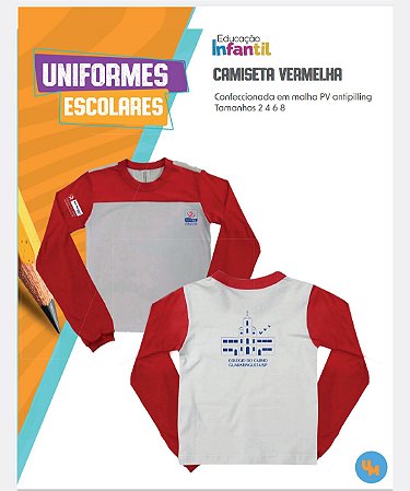 Camiseta manga longa Carmo infantil