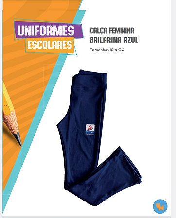 Calça bailarina colégio Carmo