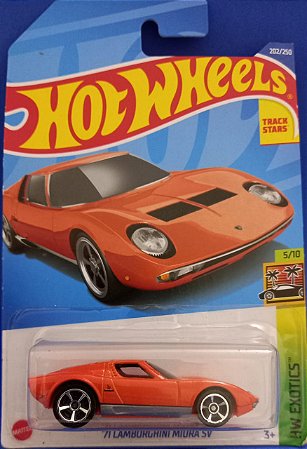 Hot Wheels 71 Lamborghini Miura SV