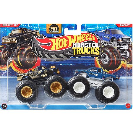 Hot Wheels Bigfoot 50 TH & Bigfoot - Monster Trucks