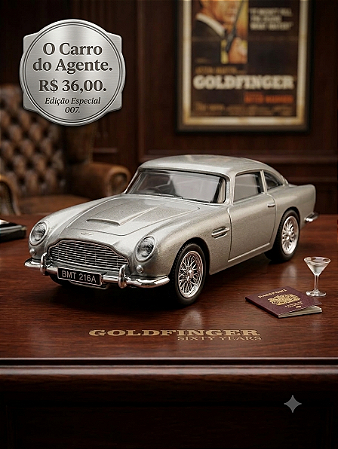 Aston Martin 1963 DB5 - 007 LDFINGER - Sixty Yaers
