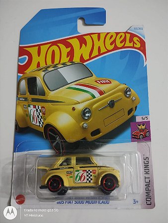 Hot Wheels 60s Fiat 500D Modificado