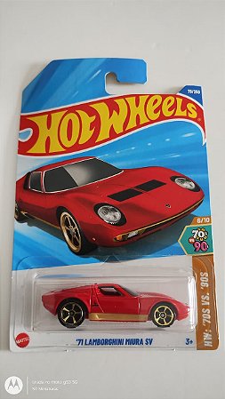 Hot Wheels 71 Lamborghini Miura sv