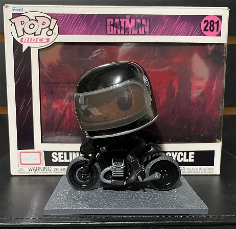 Funko Pop Selina Kyle On Motorcycle Batman