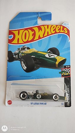 Hot Wheels 67 Lotus Type 49 Miniatura