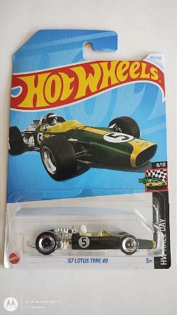 Hot Wheels Miniatura 67 Lotus Type 49