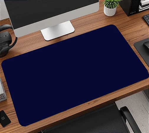 Mousepad Liso Azul Escuro - Cód MP-COR6