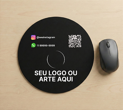 Mousepad Personalizado com a Sua Arte 22x22