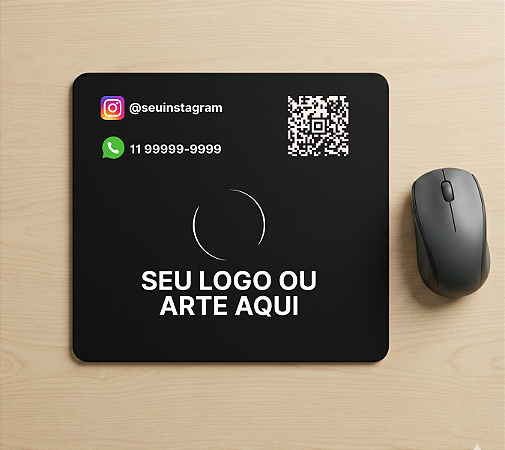 Mousepad Personalizado com a Sua Arte 24x20