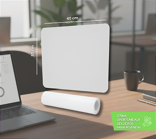 Mousepad Emborrachado para Sublimação 40x30cm