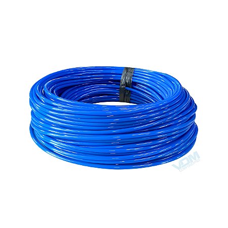 Mangueira / Tubo Pneumático Poliuretano Pu Azul 06mm X 4,0 --- 100m