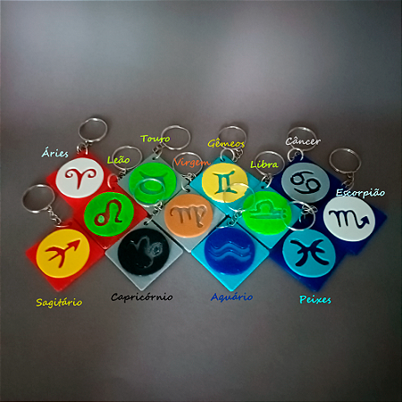 Chaveiro Signo do Zodíaco