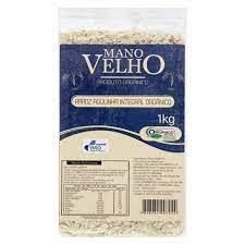 Arroz Agulhinha Integral Mano Velho - 1 kg - Orgânico