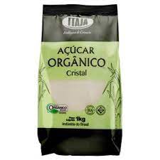 Açúcar Cristal Orgânico - 1kg - Itajá